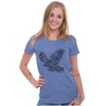thumbnail image 4 of Hawkeye State Cool Stencil Iowa Hawk Women's T Shirt Ladies Tee Brisco Brands 2X, 4 of 6