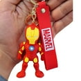 thumbnail image 5 of Iron Man Marvel Action Figure Keychain - 8cm Height - Superhero keyrings, 5 of 6