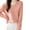 Pink, variant on DAFPZW Women's Wool Base Layer Shirt V-Neck Long Sleeve Travel Hiking Tee T-Shirt Pullover Sweater Tops