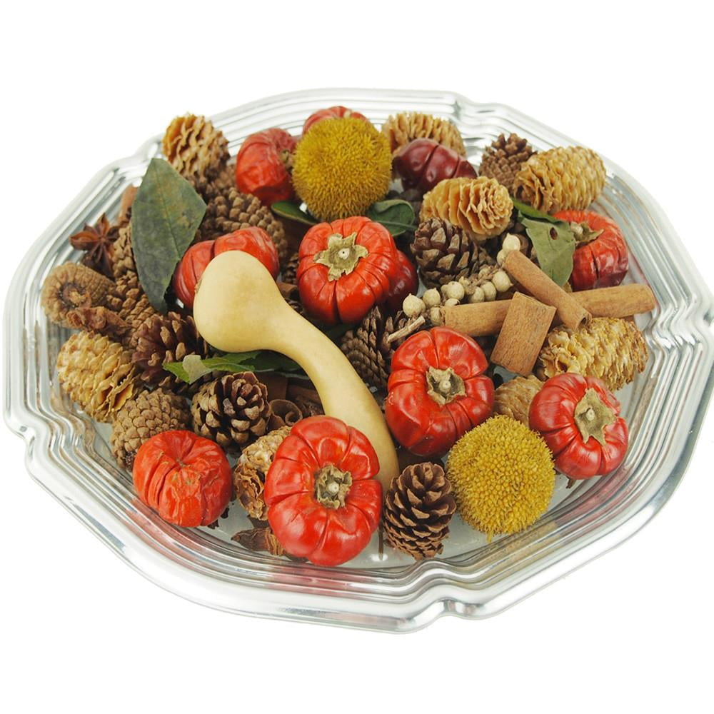 pumpkin spice botanical blend fragrance potpourri, 6 oz