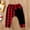 Red, variant on uublik Boys Pants with Pockets Elastic Waist Soft Plaid Printed Workout Sports Pants