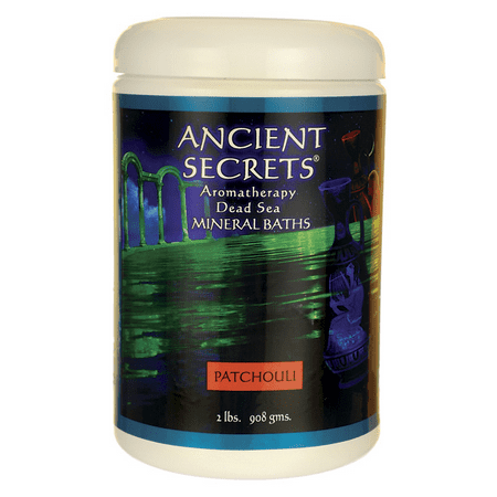 Ancient Secrets Dead Sea Mineral Baths Patchouli 2 lbs