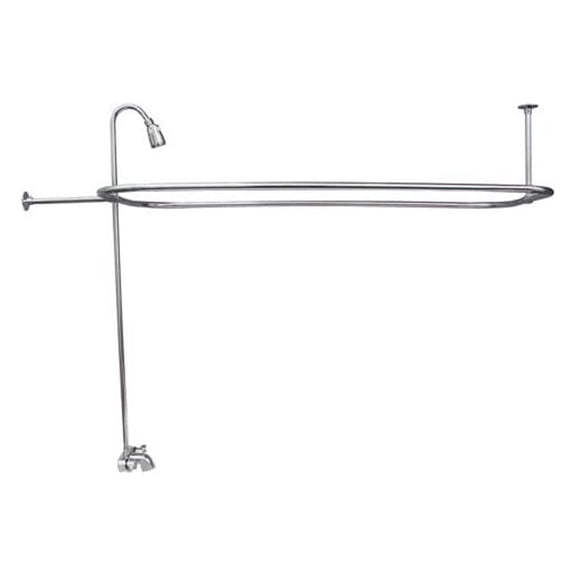 BarclayConverto Shower w/54" Rect Rod