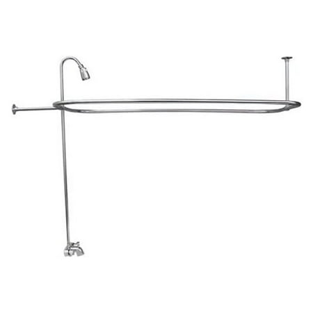 Barclay 4190-54-CP 54" Rectangular Shower Unit Polished Chrome