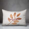 thumbnail image 3 of Creative Products Autumn Watercolor Leaf 20 x 14 Spun Poly Pillow, 3 of 3