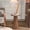 Big Drinking Table-Walnut, variant on Fiogmub Round Pedestal Side Table, Drink Tables Living Room, Modern Martini Table
