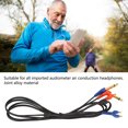 thumbnail image 3 of Audiometer Headset Wire, 2 Core Audiometer Headset Cable Portable  For Ear Phone, 3 of 8
