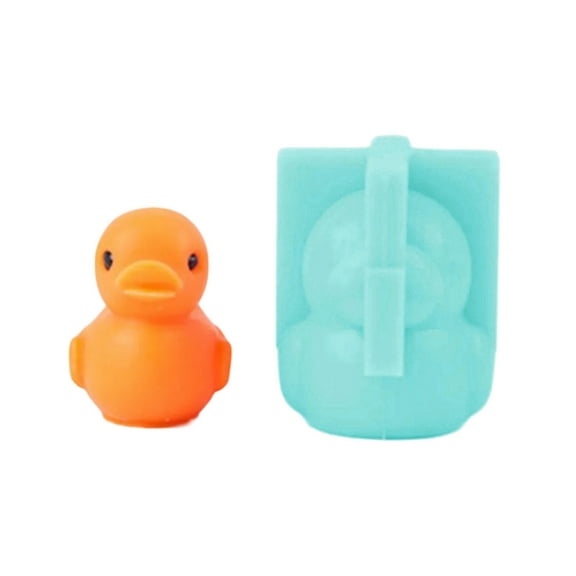 AOOOWER 3D Duck Figurine Silicone Molds Chocolate Molds Cake Fondant Molds for Making Candle Soap Chocolate Epoxy Resin Project