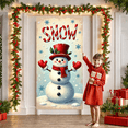 thumbnail image 6 of Festive Design Merry Christmas Reindeer Illustration Holiday Banner for Christmas Party Home Decoration Celebration, 6 of 9