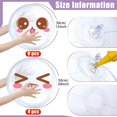 thumbnail image 4 of Pelota de playa inflable transparente Hungdao de 16 cm y 20 cm (12 unidades), 4 of 7