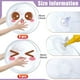 thumbnail image 4 of Pelota de playa inflable transparente Hungdao de 16 cm y 20 cm (12 unidades), 4 of 7