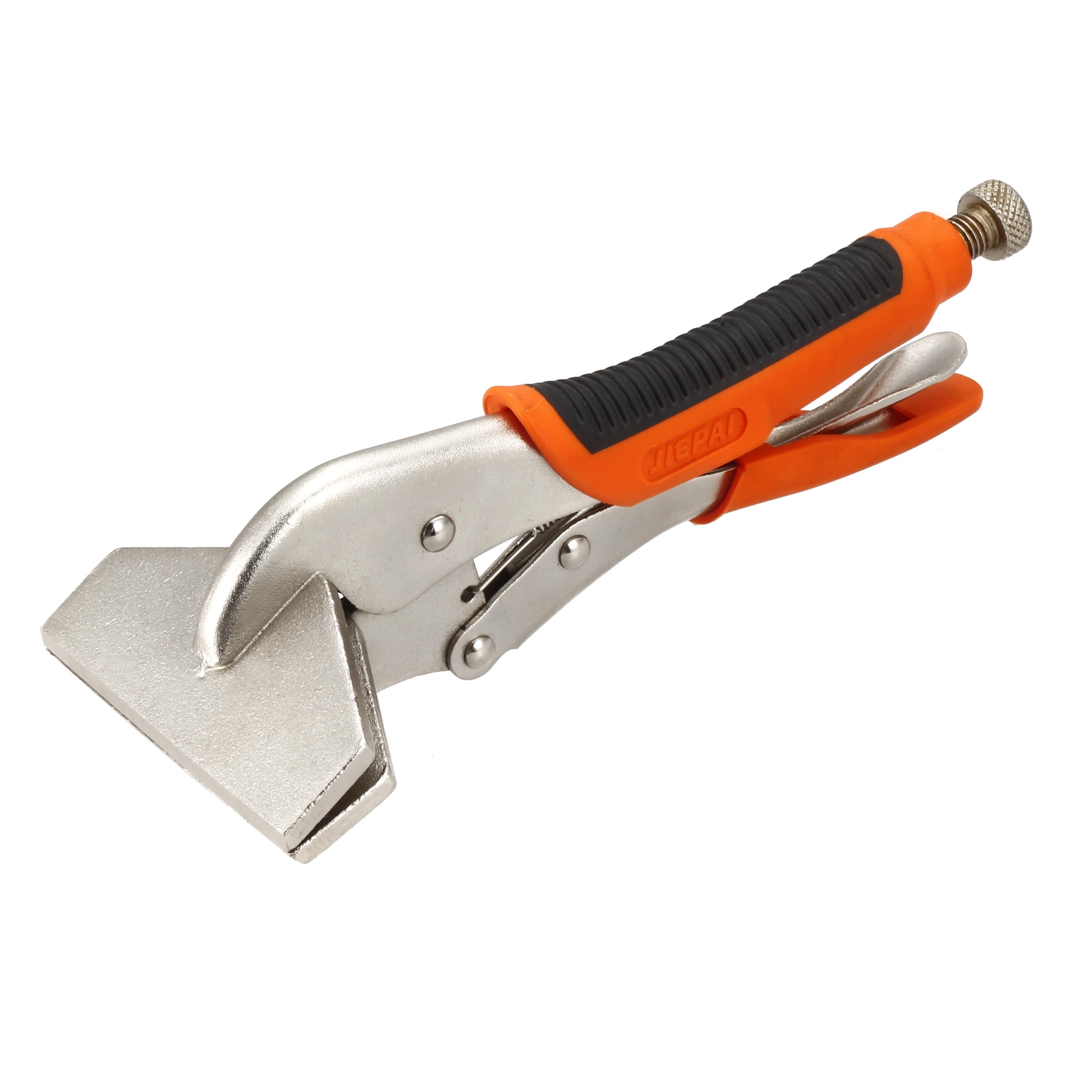 Sheet Metal Clamp Locking Pliers, TPR Handle High Carbon Steel 10-inch