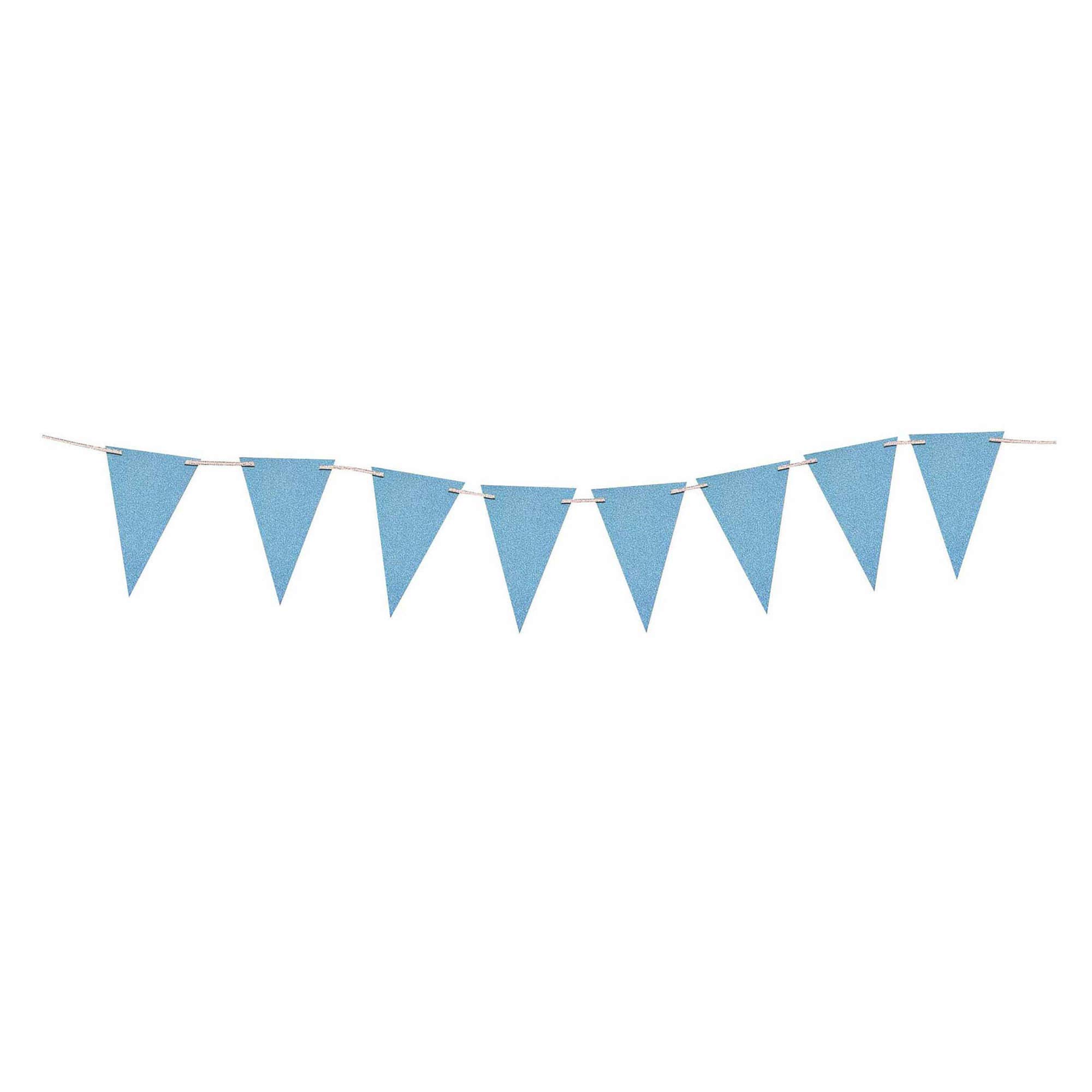 8Ft Long Diamond Glitter Triangle Pennant Banner Baby Shower Birthday