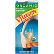 Vitasoy: Organic Plain Soy Milk, 32 fl oz