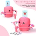 thumbnail image 2 of Kids Robot Interactive Educational Drawing Robot for Kids - Montessori Learning Toy with 100 Word Cards, Voice Interaction, Ages 5+, 2 of 6