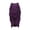 A-Purple894, variant on Wxolcjlv Womens Ruched High‑Low Midi Skirt Drawstring Side Ruffle Trim Street Skirts