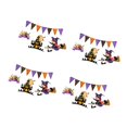 thumbnail image 2 of 4 pegatinas de pared de PVC para niña de Halloween, decoraciones modernas prácticas para sala de juegos, comedor, sala de estar, 2 of 9