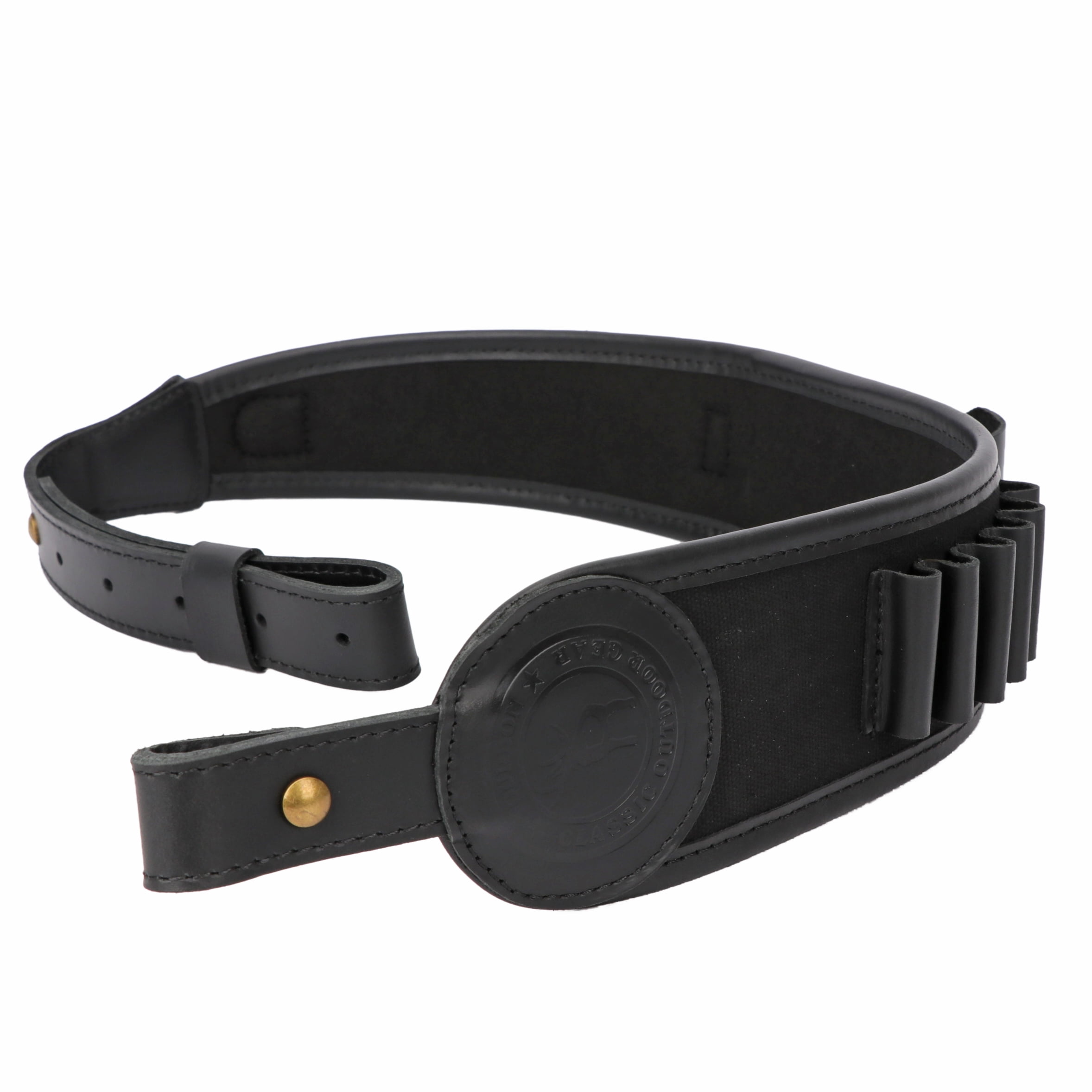 TOURBON Canvas Sling for Hunting,  Shoulder Strap , Black