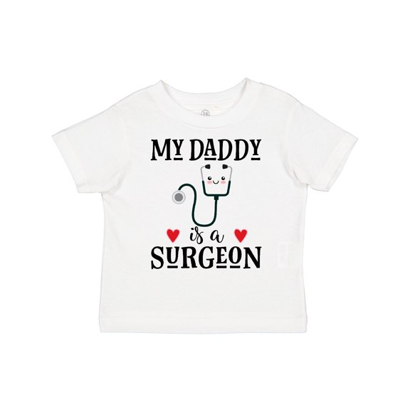 Inktastic Surgeon Daddy Doctor Baby Clothes Boys or Girls Toddler T-Shirt