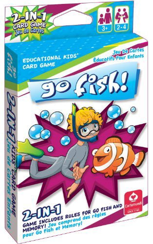 Cartamundi 4 Jumbo Kids' Card Games Go Fish Crazy 8's War Old Maid in Tin for sale online 