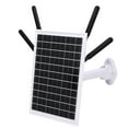 thumbnail image 1 of Solar Powered 4G LTE Modem Router, 12W 300Mbps Solar WiFi 6 Extender with SIM Card Slot, 18000 MAh Battery 150M Long Range IP66 Rain Proof for Camping, RV Outdoor, 1 of 7
