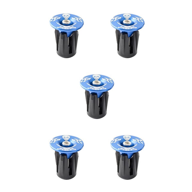 Yuarrent 1 par de tapas de manillar, componente de aleación de aluminio resistente, accesorios de ciclismo, piezas de enchufe, repuesto de Type3 NO3