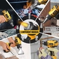 thumbnail image 2 of Ecarke Cordless Heat Gun Hot Air Machine Lithium Rechargeable Heating for Dewalt (Tool Only), 2 of 6