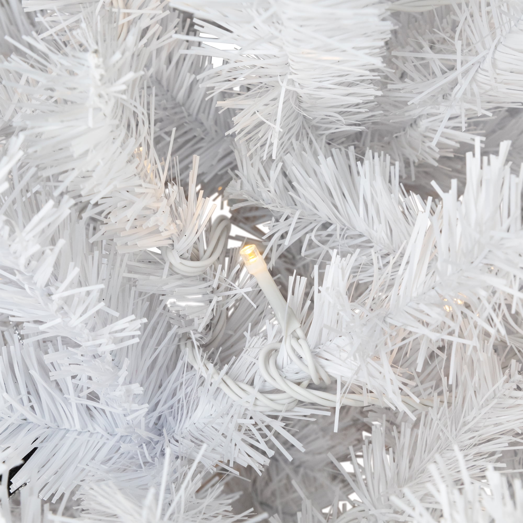 Pre-lit Snowman Medium Artificial Christmas Tree - 4' - Clear Lights