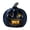 Black, variant on White Ceramic Hollow Pumpkin Light Up Figurine Halloween Glowing Decoration For Fall Thanksgiving Home Party Indoor Outdoor Tabletop