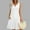 White, variant on Tdoqot Summer Dresses for Women 2025- Casual Sleeveless V-Neck Loose Fit Sundress Midi Dress with Pockets White Size XL