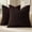 Chocolate, variant on decorUhome 2 Pack Faux Fur Decorative Sherpa Throw Pillow Covers 18x18 Inch Fuzzy Accent Soft Pillow Cases for Couch Bed Sofa, Oatmeal