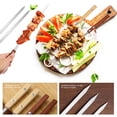 thumbnail image 4 of 12 Pcs Sign Professional Grill Skewers Camping BBQ Tools Grilling Skewers Camping Grill Utensils Grill Utensils Kit, 4 of 6