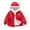 Red, variant on GYRATEDREAM Toddler Baby Girls Lightweight Jacket Outwear Kids Letter Print Zipper Outdoor Windbreaker Children Spring Fall Windproof Trench Coat for 13 Months-8 Years
