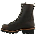 thumbnail image 3 of 8 WP Lace Logger Men Steel Toe Leather Brown Work Boot, 3 of 5