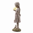thumbnail image 4 of Hi-Line Gift Ltd. Girl Holding Bubble Lighted Garden Statue Solar Powered LEDs, 4 of 4