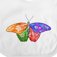 thumbnail image 4 of Inktastic Artistic Butterfly Boys or Girls Baby Bib, 4 of 4