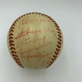 thumbnail image 3 of Diablos Rojos del Mexico 1957 Team Signed Game Used Baseball Negro League, 3 of 7