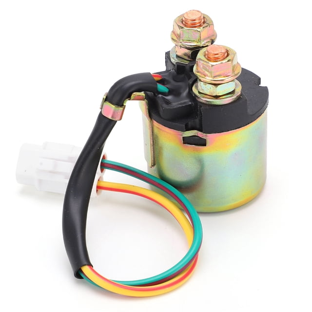 Relé de solenoide de arranque del motor piezas de motocicleta a prueba de herrumbre Reemplazo anticorrosión duradero de goma para TRX200 FOURTRAX 1990-1997 para ATV ANGGREK Otros