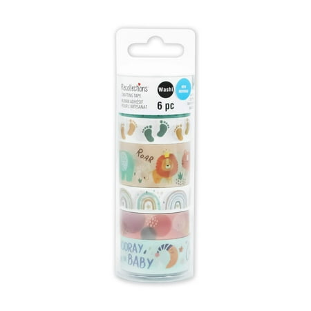 UPC: 0195158642292 | Baby Crafting Washi Tape Set by Recollections™
