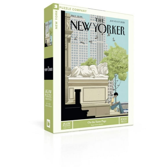 New York Puzzle Company On the Same Page 1000 Piece Jigsaw Puzzle