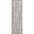 thumbnail image 2 of Aizza Trends Hand Made Hand Braided Natural Jute and Denim Floor Runner Rug | Floor Rug | Table Runner Rug, 2 of 5