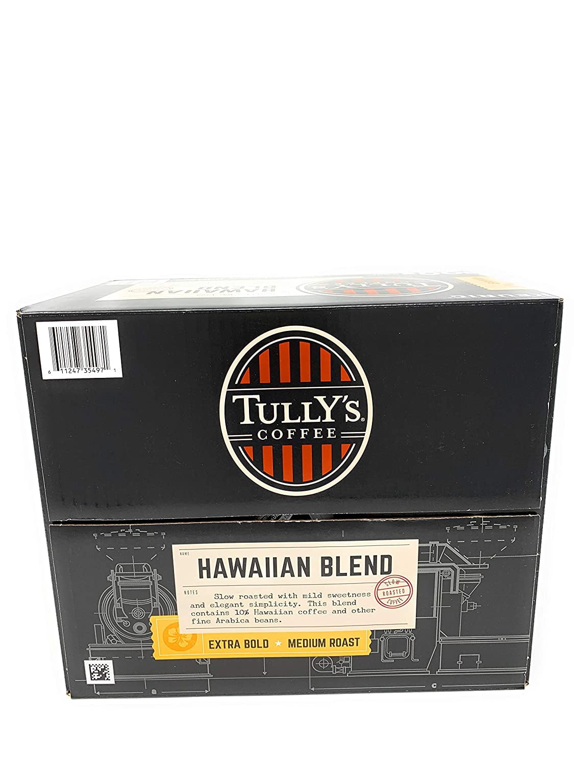 Tullys Coffee Hawaiian Blend K Cup Pods 100 ct