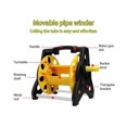 thumbnail image 4 of Manual Garden Hose Reel Cart Rack Winding Pressure Washer Pipe Spray Nozzle Storage Organizer Brack, 4 of 5