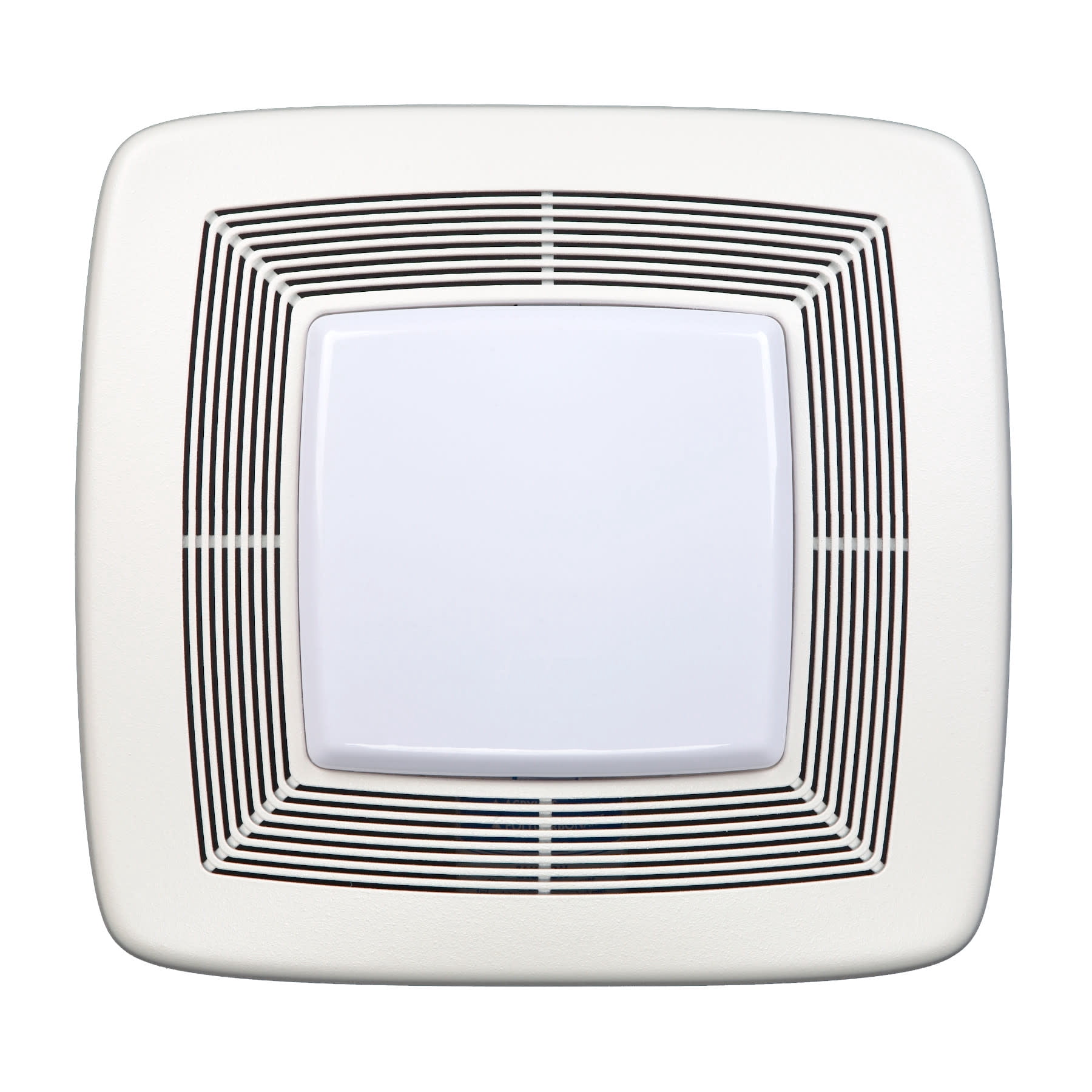 Broan-NuTone QT130LE 6" Duct 130 CFM 10W 120V Galvanized Steel Ventilation Fan 1.5 Sones - White