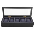 thumbnail image 3 of Watch Box Watch Storage Box, Storage Organizer Watch Display Case, For Men For Women, 3 of 8