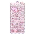 thumbnail image 1 of Cute Cartoon Animal Butt Stress Relief Stickers (Panda & Shiba Inu), Soft Squeezable Fidget Decals, Sensory Toy for Anxiety & Fun, Reusable PVC Patches for Phone Case & Laptop, 20x10cm, 1 of 8