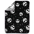 thumbnail image 4 of The Nightmare Before Christmas 'Midnight Jack' Silk Touch Fleece Throw, 4 of 5