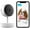 White-M, variant on 4pcs blurams Indoor Security Camera 2K, Home Security Dog/Baby Monitor/Elder Camera, Security Camera with One-Touch Call, Color Night Vision, Motion Tracking, Cloud & Local Storage
