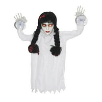 2 Foot Creepy Girl Window Crasher