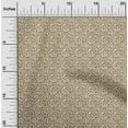 thumbnail image 2 of oneOone Polyester Spandex Brown Fabric Damask Sewing Material Print Fabric By The Yard 56 Inch Wide, 2 of 4